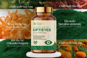 ĐÔI MẮT SÁNG CHO TƯƠNG LAI TƯƠI SÁNG VỚI OPTIEYES WITH SPIRULINA